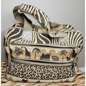 Pioneer Express Vintage Travel Bag 13" Carry On Overnight Luggage Top Handle